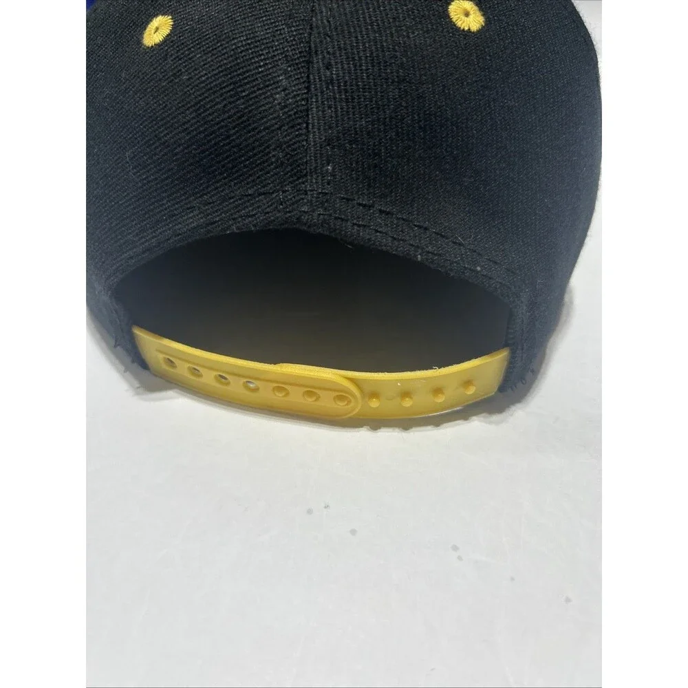 Pokemon Go Team Instinct Zapdos Snapback Hat Cap Black Yellow Embroidered